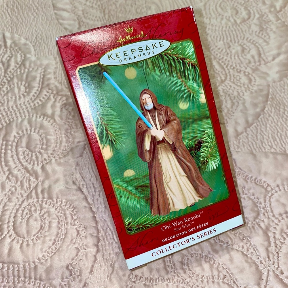 NIB Vintage 2000 Hallmark Keepsake Ornament - Star Wars Obi- Wan Kenobi